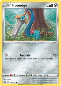 Honedge - Battle Styles #105/163