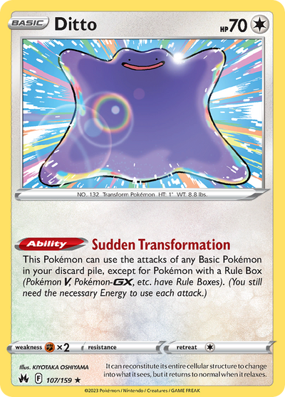 Ditto - Crown Zenith #107/159