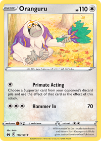 Oranguru - Crown Zenith #119/159