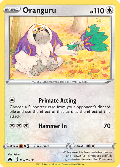 Oranguru - Crown Zenith #119/159