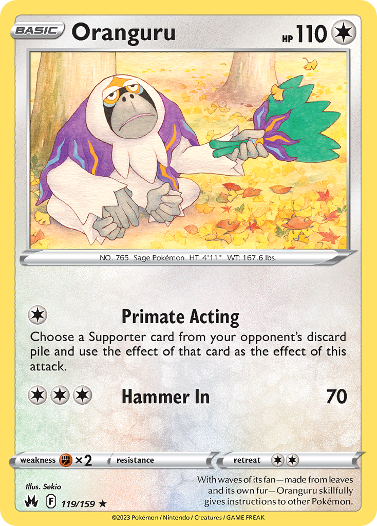 Oranguru - Crown Zenith #119/159