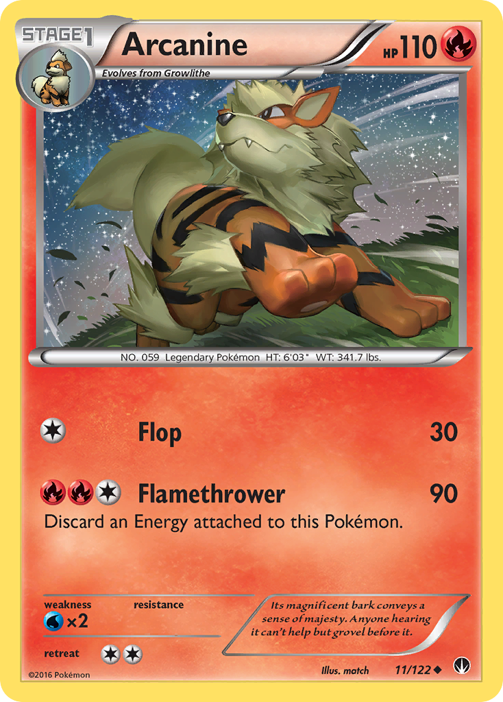 Arcanine - BREAKpoint #11/122