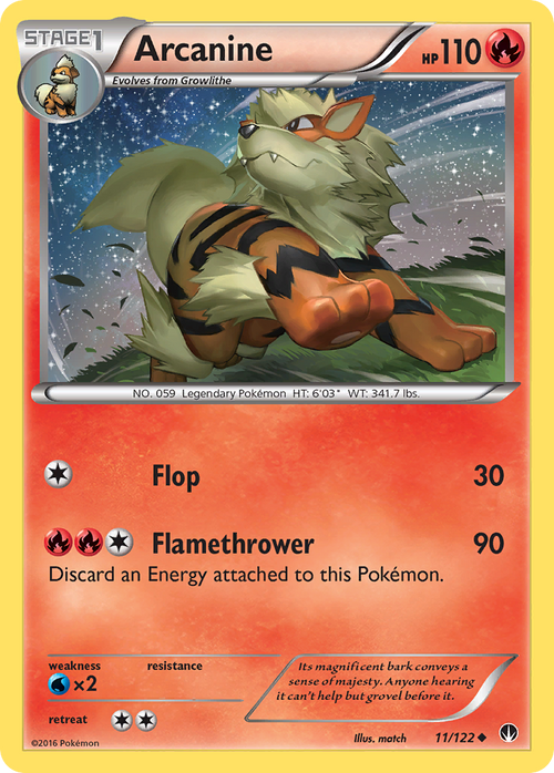 Arcanine - BREAKpoint #11/122