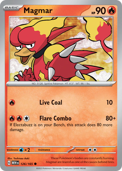 Magmar - 151 #126/165