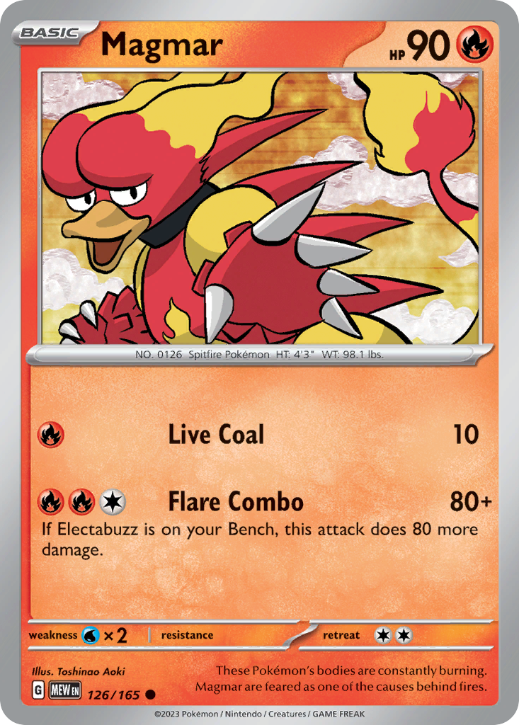 Magmar - 151 #126/165