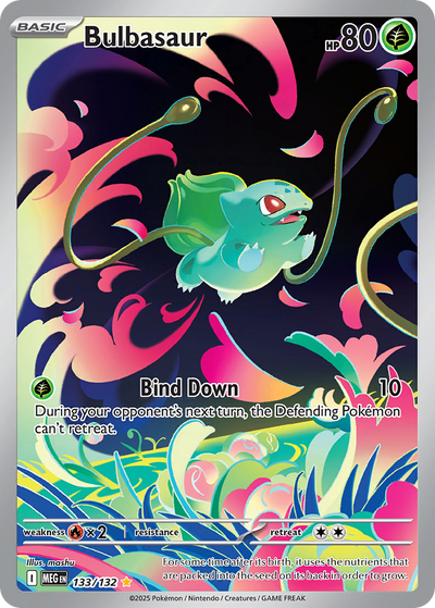 Bulbasaur - Mega Evolution #133/132 (PSA 9)