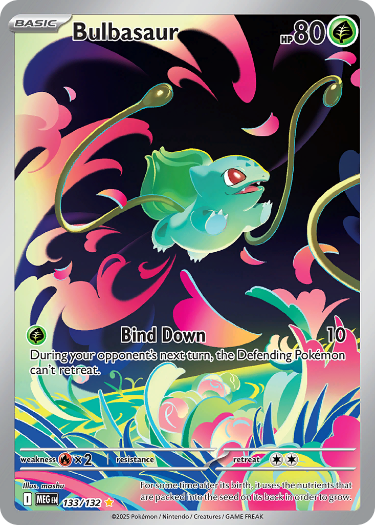 Bulbasaur - Mega Evolution #133/132 (PSA 9)