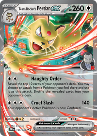 Team Rocket's Persian ex - Destined Rivals #150/182