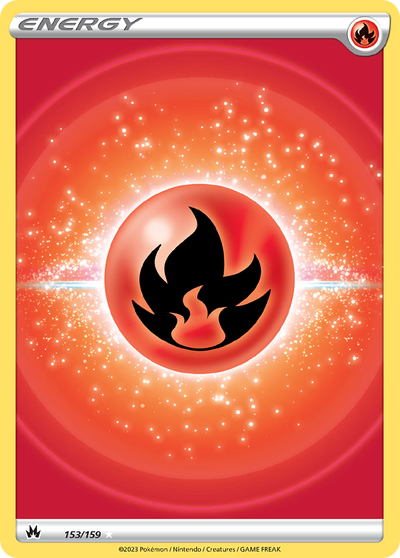 Fire Energy - Crown Zenith #153/159