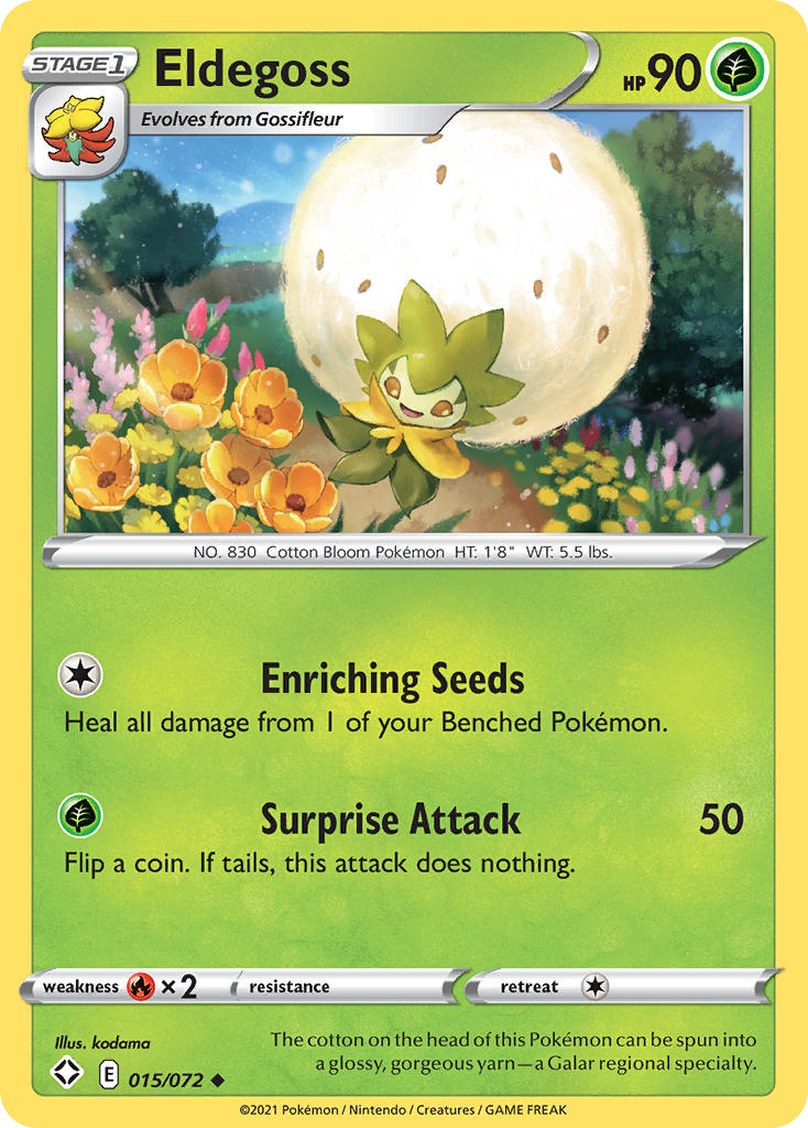 Eldegoss - Shining Fates #015/072