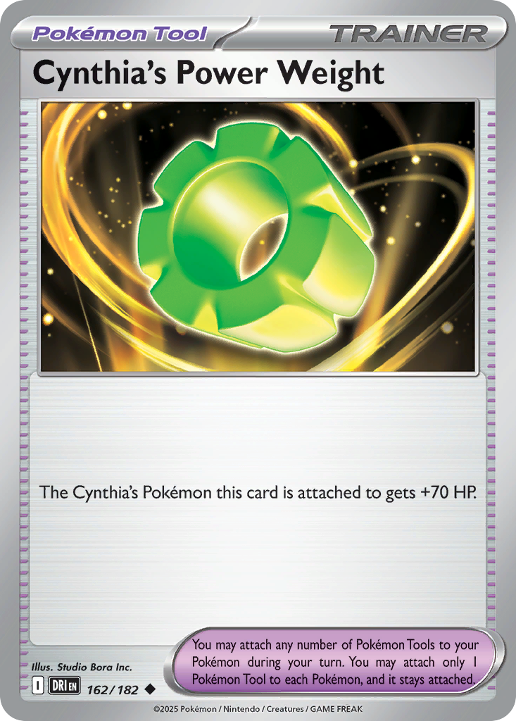 Cynthia's Power Weight - Destined Rivals #162/182