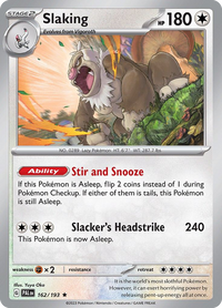 Slaking - Paldea Evolved #162/193
