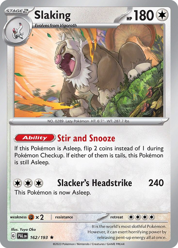 Slaking - Paldea Evolved #162/193