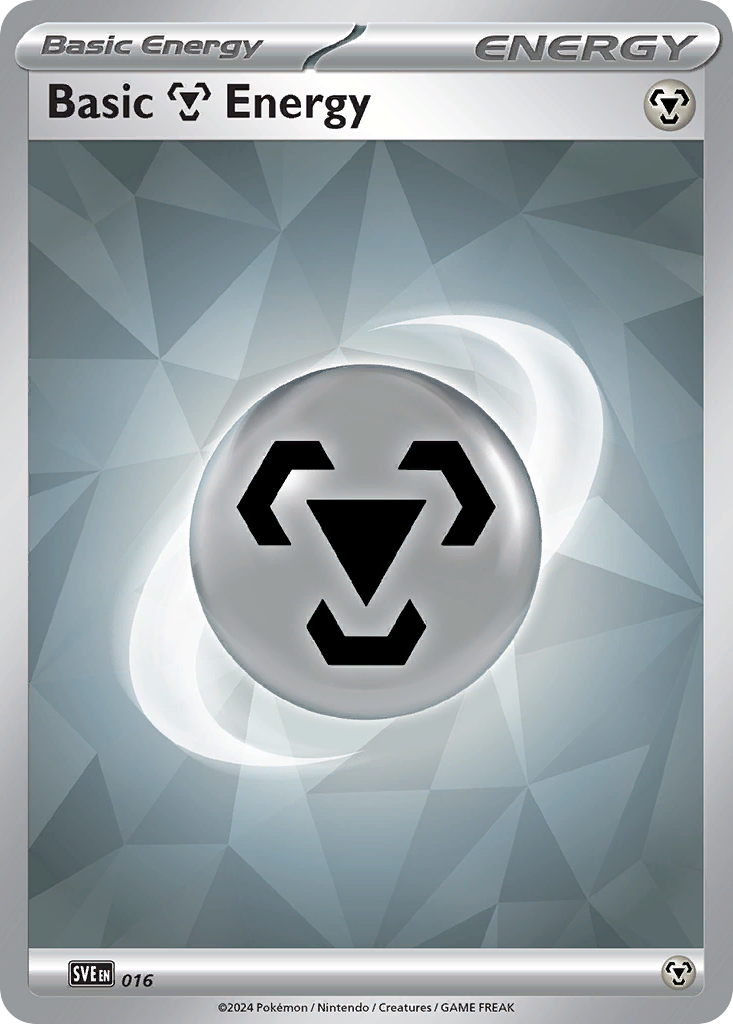 Basic Metal Energy - Scarlet & Violet Energies #016