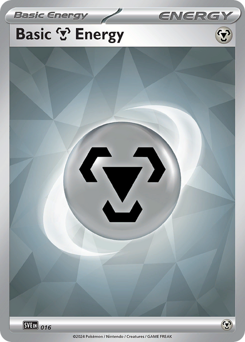 Basic Metal Energy - Scarlet & Violet Energies #016