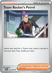 Team Rocket's Petrel - Destined Rivals #176/182