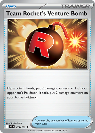 Team Rocket's Venture Bomb - Destined Rivals #179/182