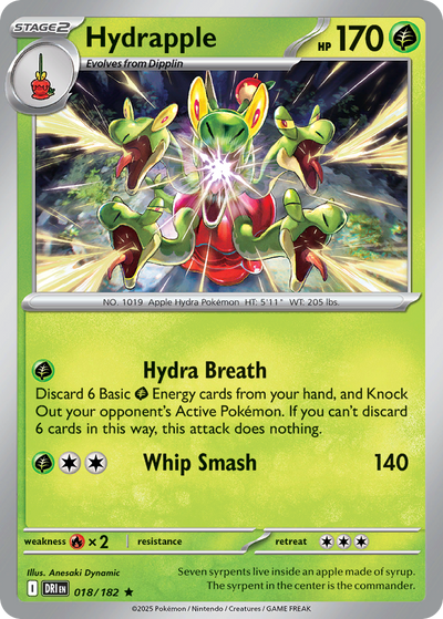 Hydrapple - Destined Rivals #018/182