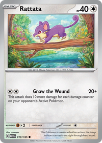 Rattata - 151 #019/165