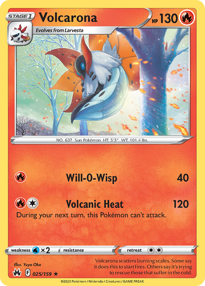 Volcarona - Crown Zenith #025/159