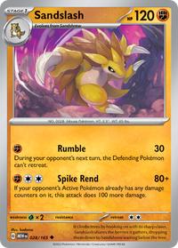 Sandslash - 151 #028/165