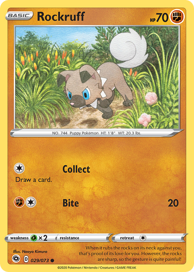 Rockruff - Champion's Path #029/073