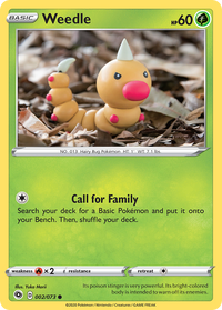 Weedle - Champion's Path #002/073