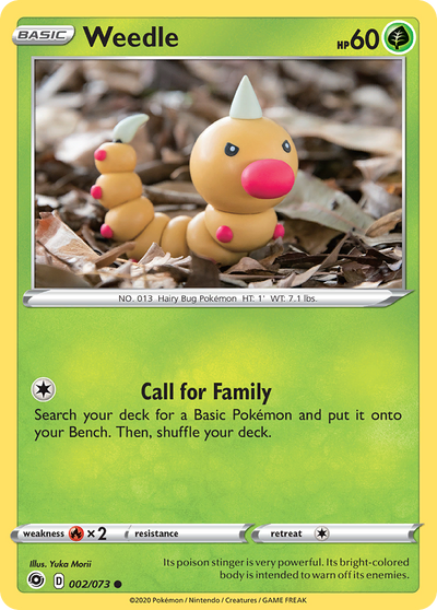 Weedle - Champion's Path #002/073