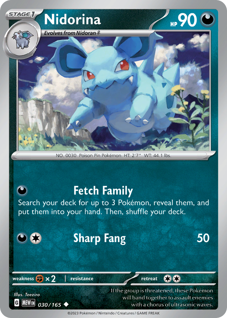 Nidorina - 151 #030/165