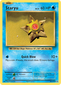 Staryu - Evolutions #30/108
