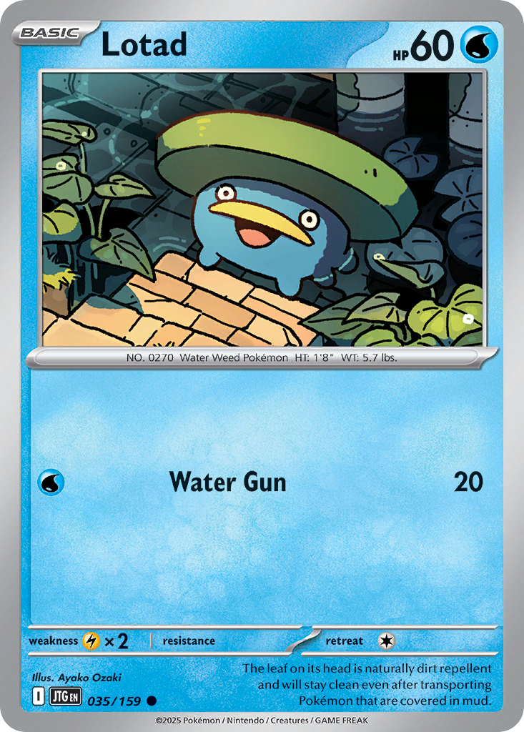 Lotad - Journey Together #035/159