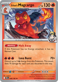 Ethan's Magcargo - Destined Rivals #036/182