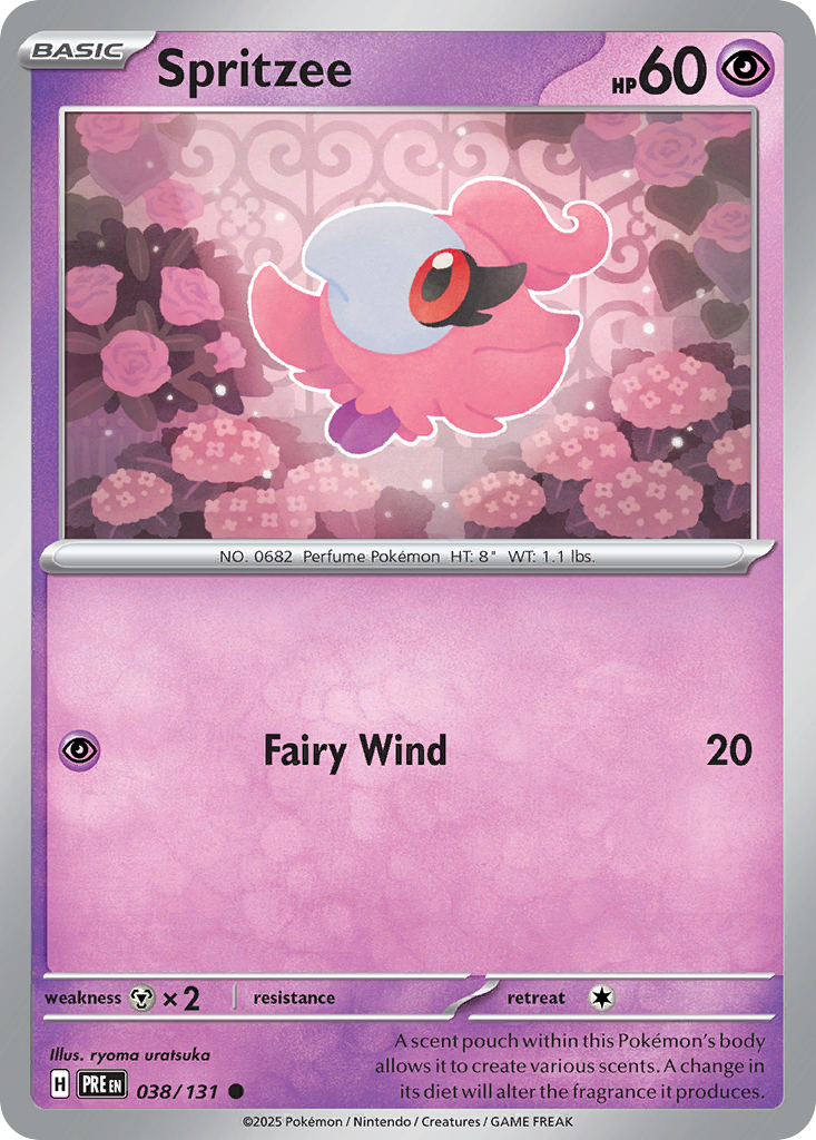 Spritzee - Prismatic Evolutions #038/131