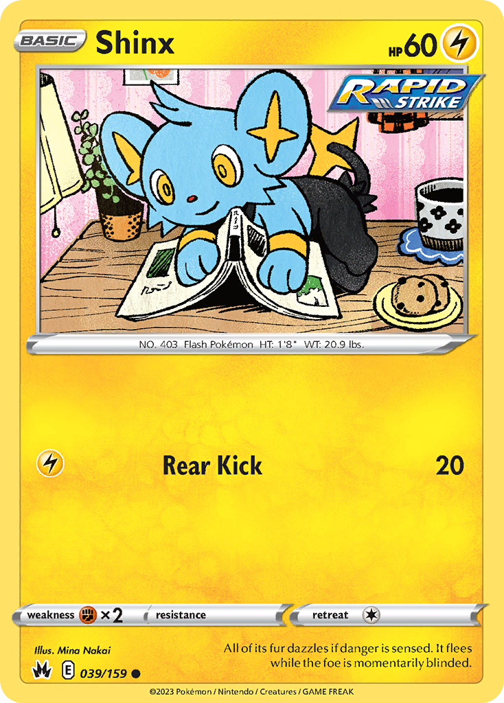 Shinx - Crown Zenith #039/159