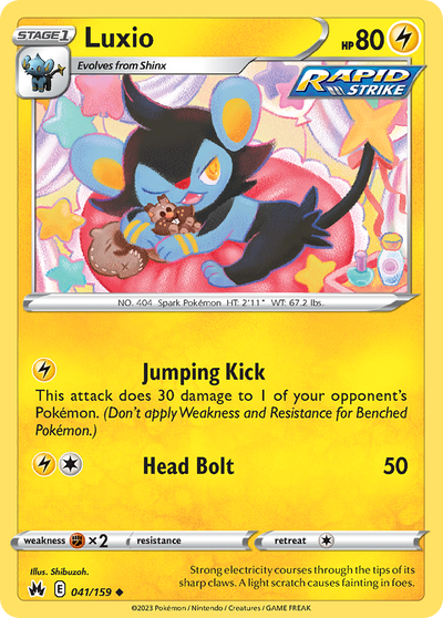 Luxio - Crown Zenith #041/159