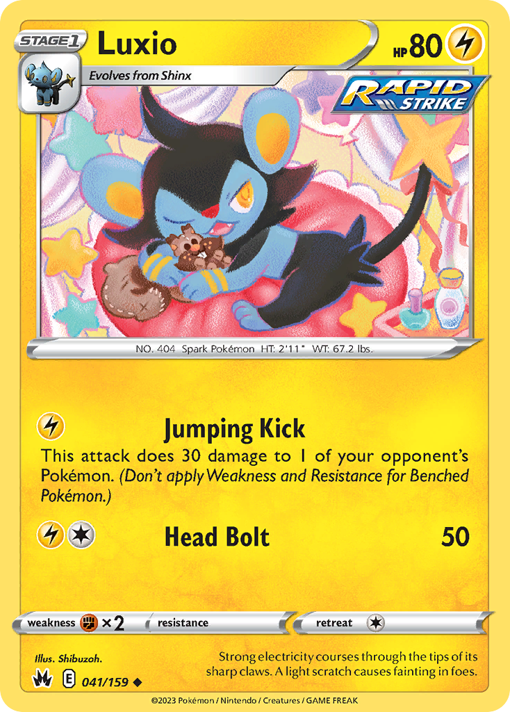 Luxio - Crown Zenith #041/159
