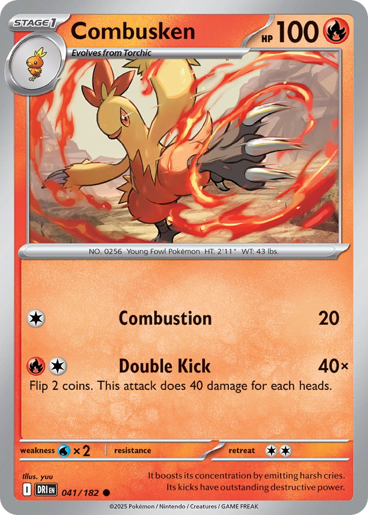 Combusken - Destined Rivals #041/182