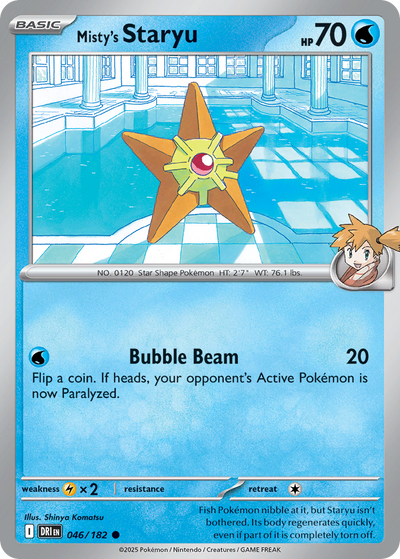 Misty's Staryu - Destined Rivals #046/182