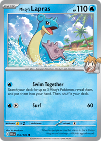 Misty's Lapras - Destined Rivals #050/182