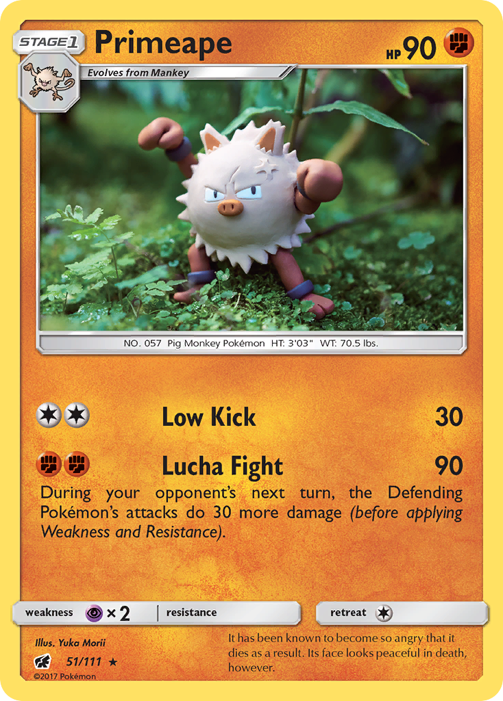 Primeape - Crimson Invasion #51/111