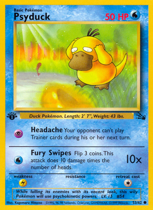 Psyduck - Fossil #53/62
