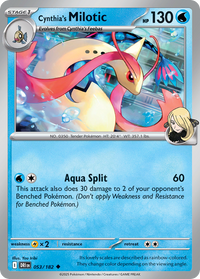 Cynthia's Milotic - Destined Rivals #053/182