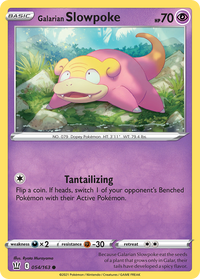Galarian Slowpoke - Battle Styles #054/163