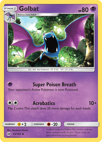 Golbat - Sun & Moon #55/149
