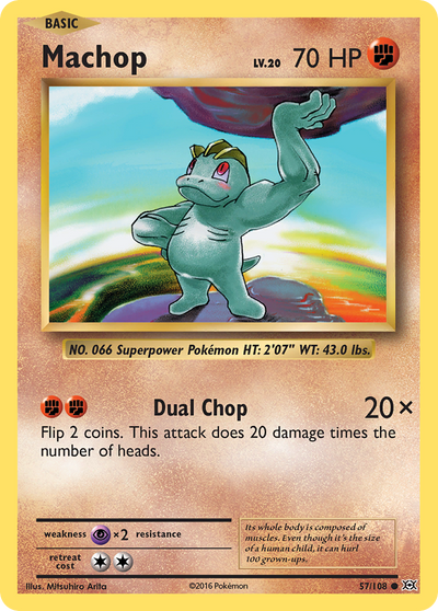 Machop - Evolutions #57/108