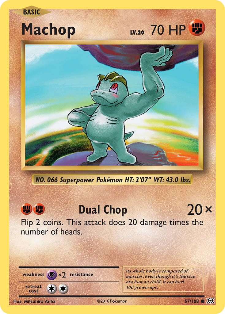 Machop - Evolutions #57/108