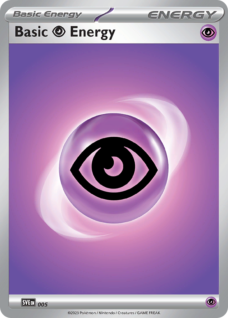 Basic Psychic Energy - Scarlet & Violet Energies #005