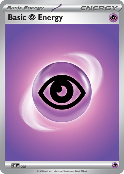 Basic Psychic Energy - Scarlet & Violet Energies #005