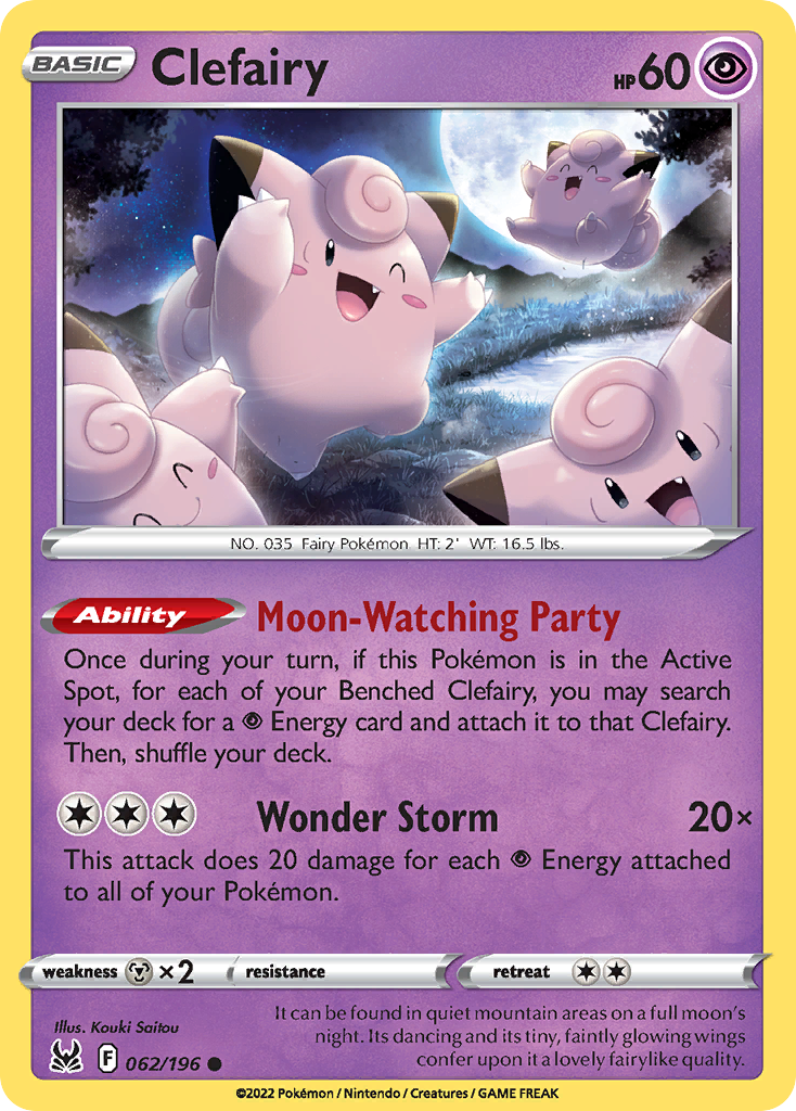 Clefairy - Lost Origin #062/196