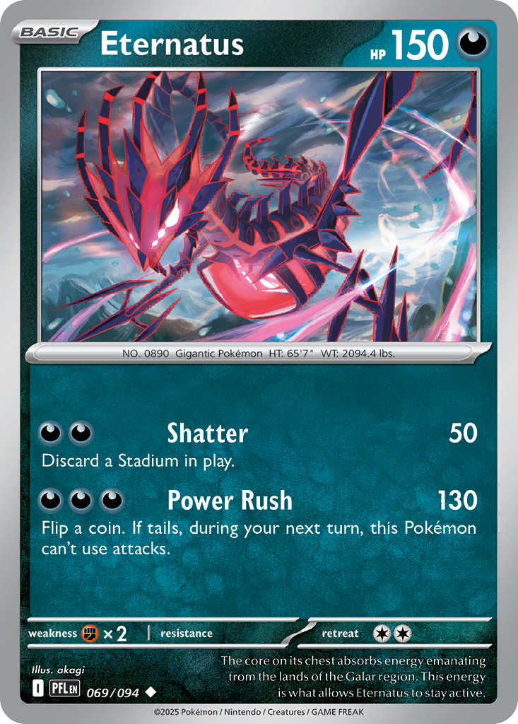 Eternatus - Phantasmal Flames #069/094